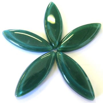 Medium Fused Petals:Teal (5 pieces)