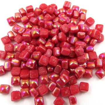 5mm Iridised Blood Red HW117: 10g