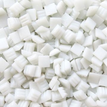 Mini Murano: Trans White 102:  Loose