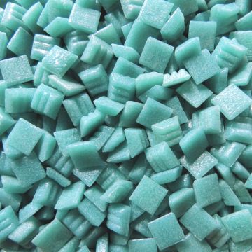 Mini Murano: Teal Feather 162:  Loose