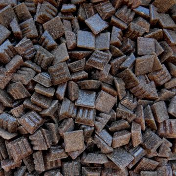 Mini Murano: Burnt Toast 225:  Loose
