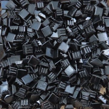 Mini Murano: Jet Black 310:  Loose