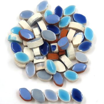 8mm Mini Petal: Bleu Mix (500pcs)