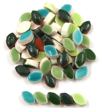 8mm Mini Petal: Vert Mix (500pcs)