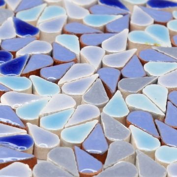 8mm Mini Teardrop: Bleu Mix (500pcs)
