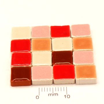 5 & 8 mm Glazed Squares - 3-12mm Nano, Micro and Mini Ceramic Tile