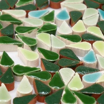 8mm Mini Teardrop: Vert Mix (500pcs)