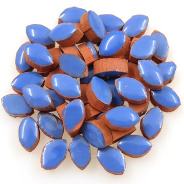 8mm Mini Petal: Intense Blue, RB07 (+/-50 pieces)