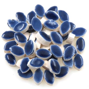 8mm Mini Petal: Midnight Blue, WB03 (+/-50 pieces)