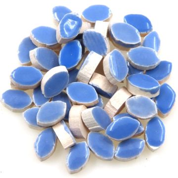 8mm Mini Petal: Robins Egg, WB07 (+/-50 pieces)