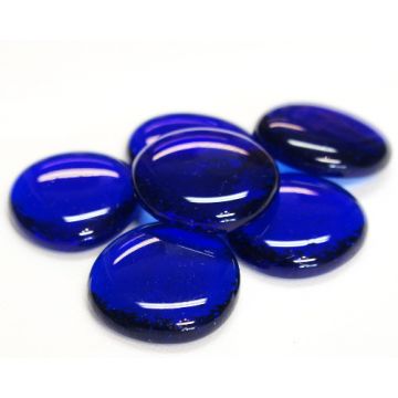 XL Blue Crystal: set of 6