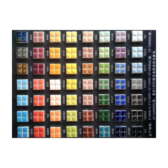Glazed Ceramic 0.5x0.5 and 1x1cm Glazed Ceramic 0.5x0.5 and 1x1cm